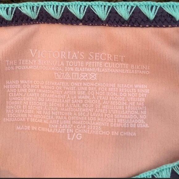 ✨ VS pink and purple tassel triangle bikini✨ - Picture 6 of 6